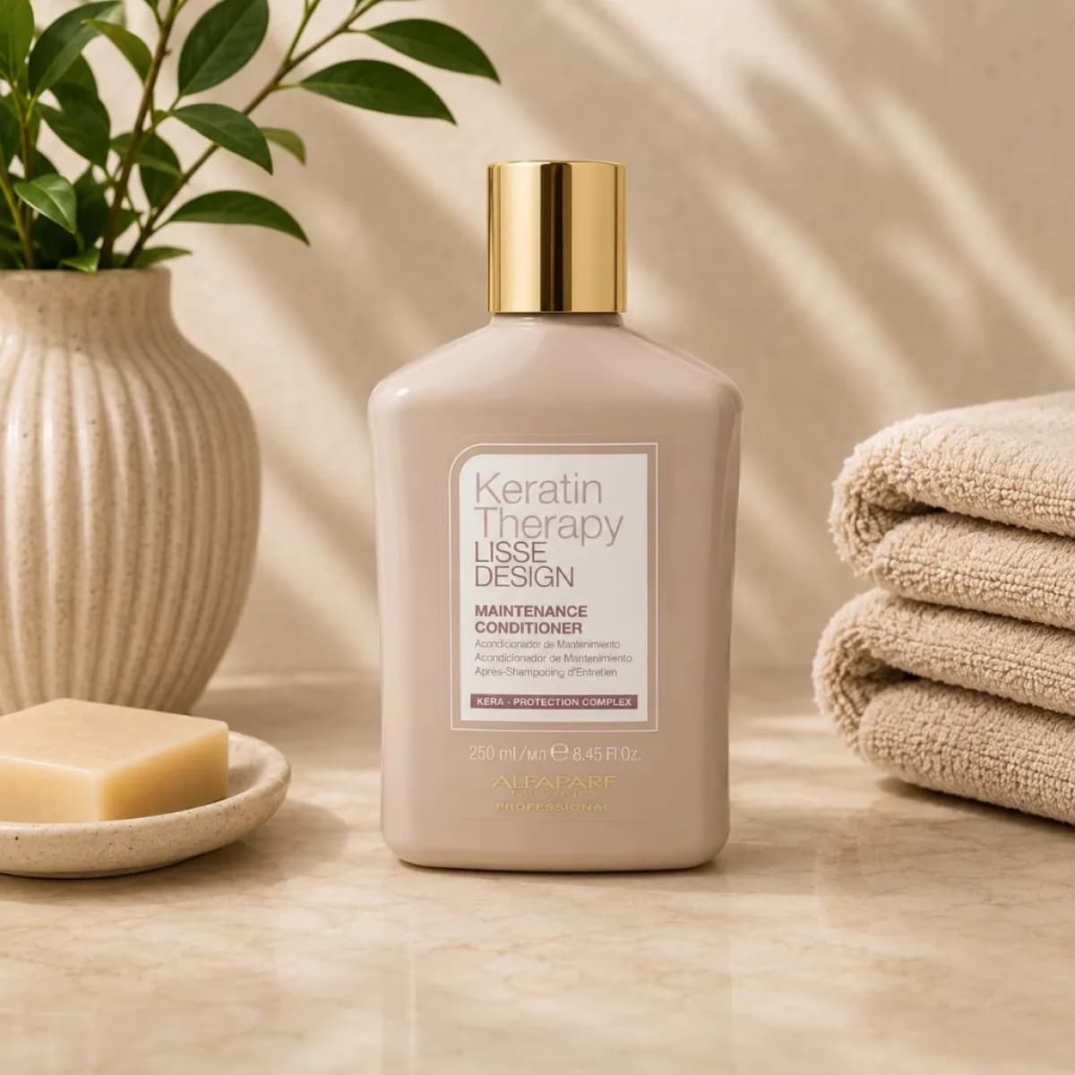 Keratin Therapy Lisse Design Maintenance Conditioner bottle