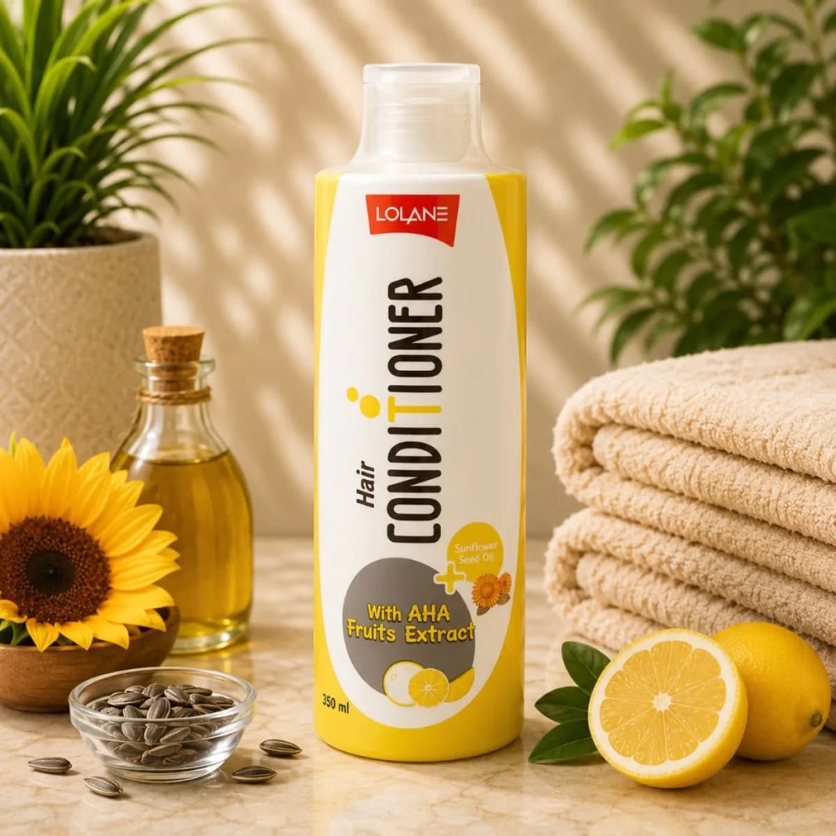 Hair Conditioner with AHA Fruits Extract bottle