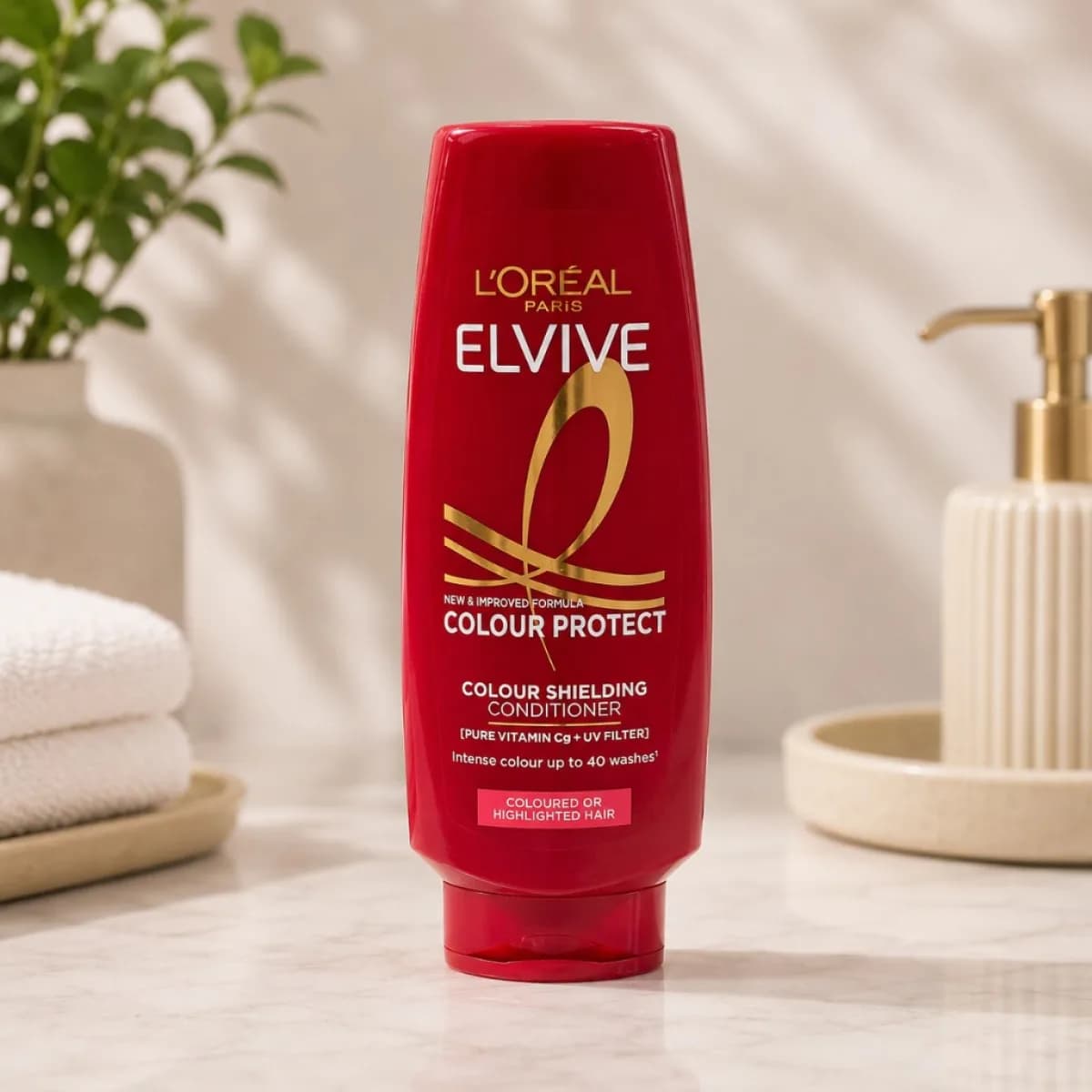 Elvive Colour Protect Colour Shielding Conditioner bottle
