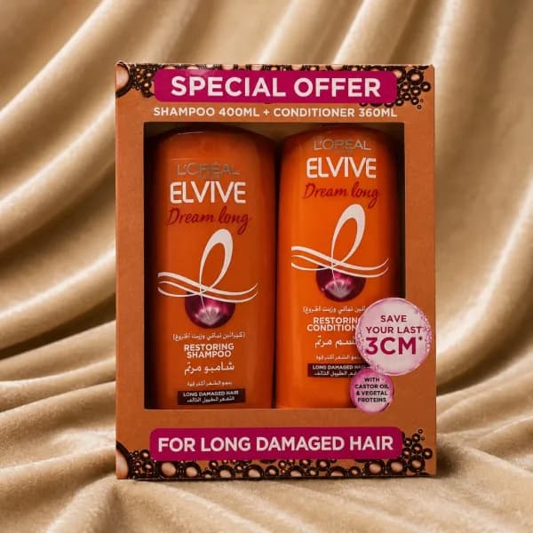 Elvive Dream Long Restoring Shampoo + Conditioner Duo Shampoo 400ml + Conditioner 360ml