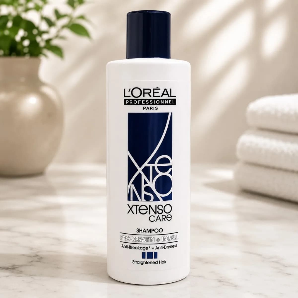 Xtenso Care Shampoo Pro-Keratin + Incell for Straightened Hair bottle