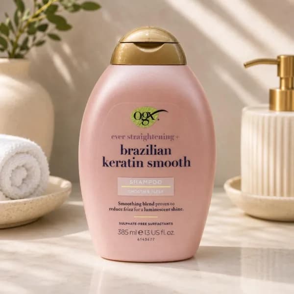 Ever Straightening + Brazilian Keratin Smooth Shampoo 385ml