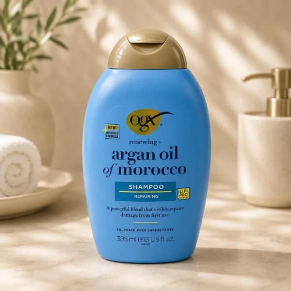 Renewing + Argan Oil of Morocco Shampoo 385ml