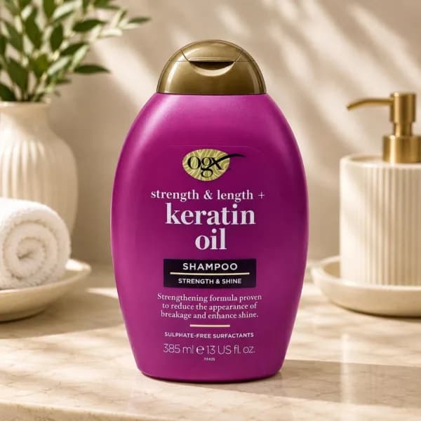 Strength & Length + Keratin Oil Shampoo 385ml
