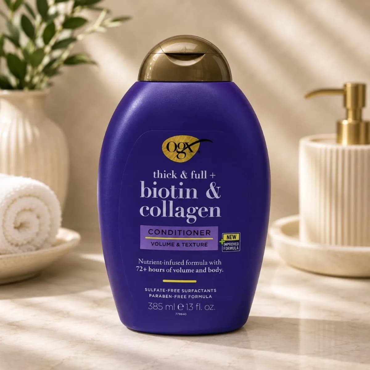 Thick & Full + Biotin & Collagen Conditioner bottle