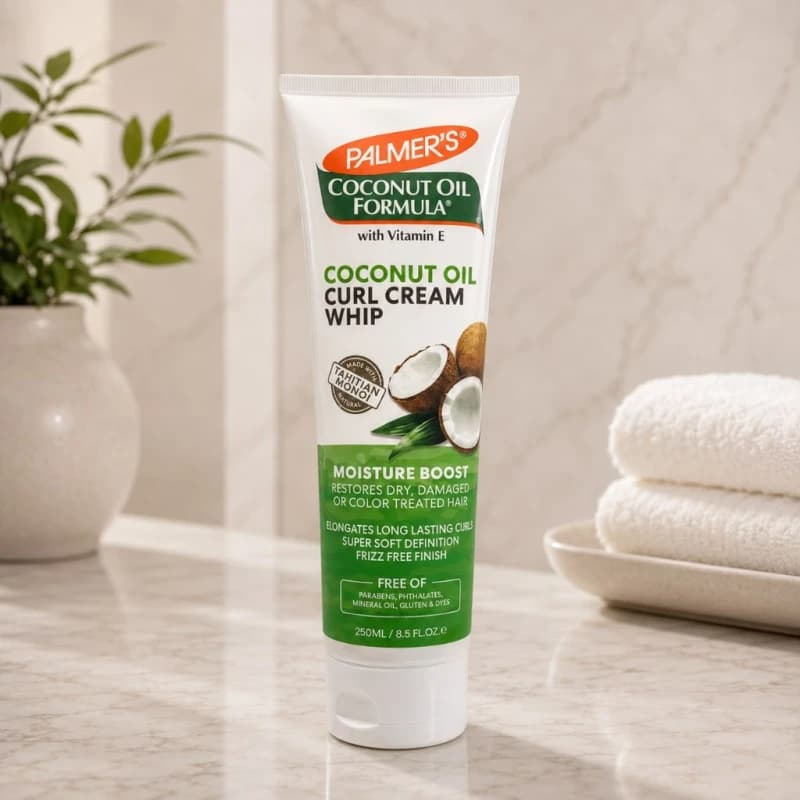 Coconut Oil Formula Curl Cream Whip 250ml
