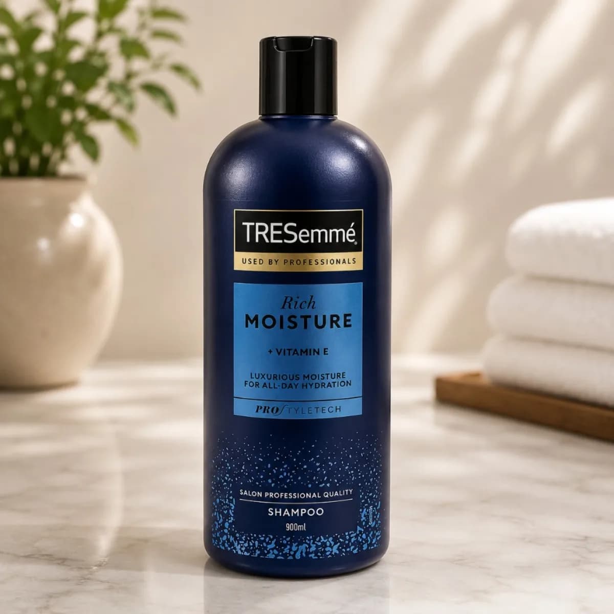 Rich Moisture Shampoo 900 ml bottle
