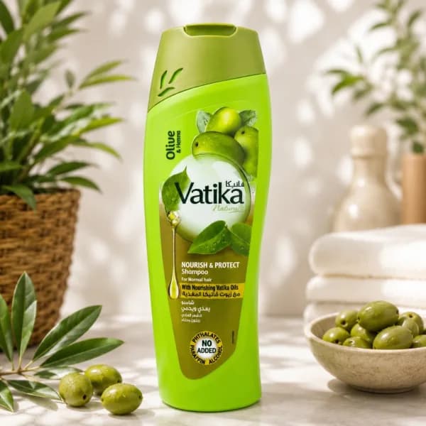 Olive & Henna Nourish & Protect Shampoo 400ml